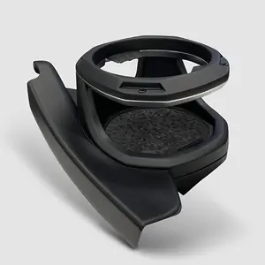 Car Door Cup Holder for 2018-2024 Jeep Wrangler JL & Gladiator JT, Left/Right Side Mount Interior Storage, Heavy-Duty ABS Drink Holder Organizer