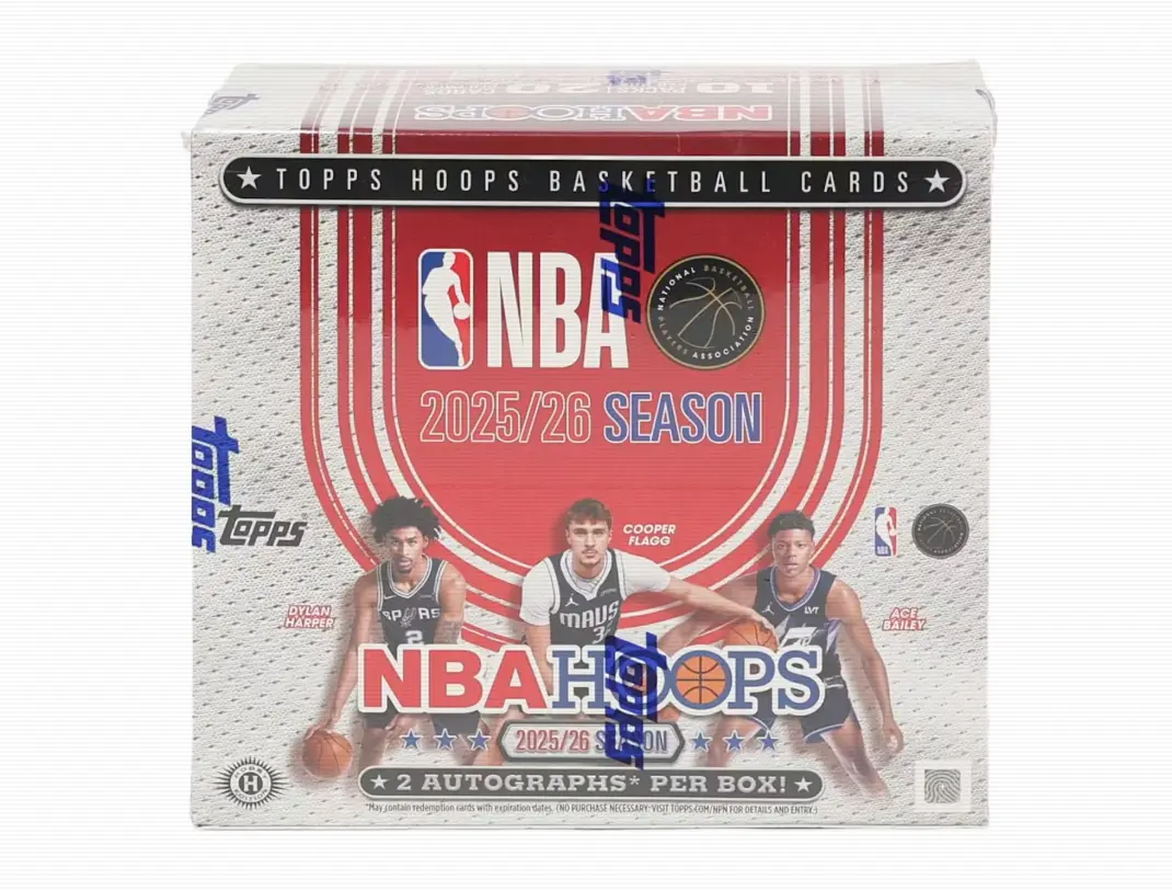 2025-26 Topps NBA hoops Jumbo Box
