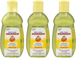 3 Pack BabyMagic Mennen Cologne - Colonia Mennen Unisex (Pack of 3 Sealed)