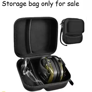 Eva Earphone Protection Glasses Storage Bag, Durable Portable Professional Shooting Headset Case, Fits Shooting Glasses Box (box Only)