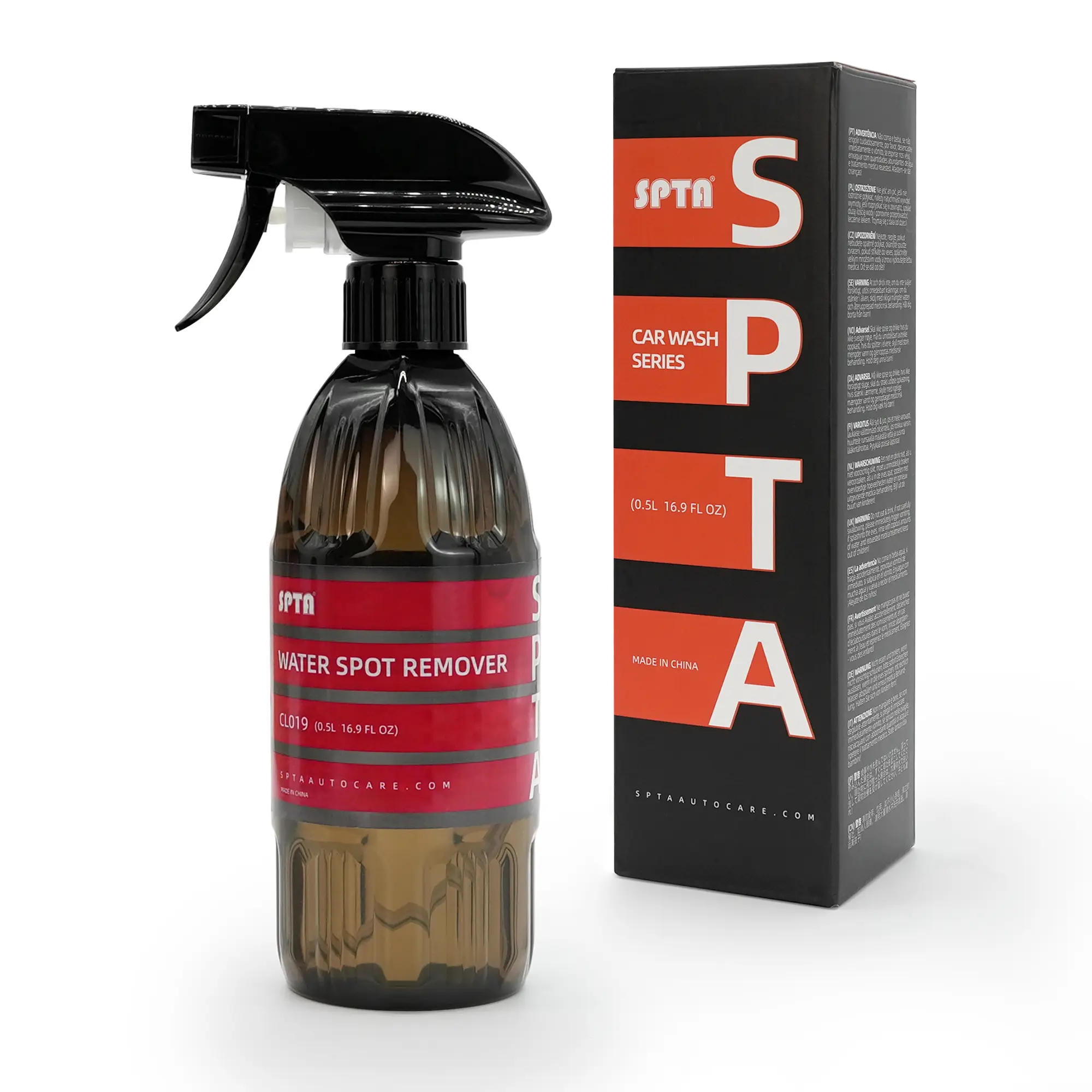 SPTA CL019 Water Spot Remover With Strawberry Smell Neutral Formula for Car Washing Auto Cleaning