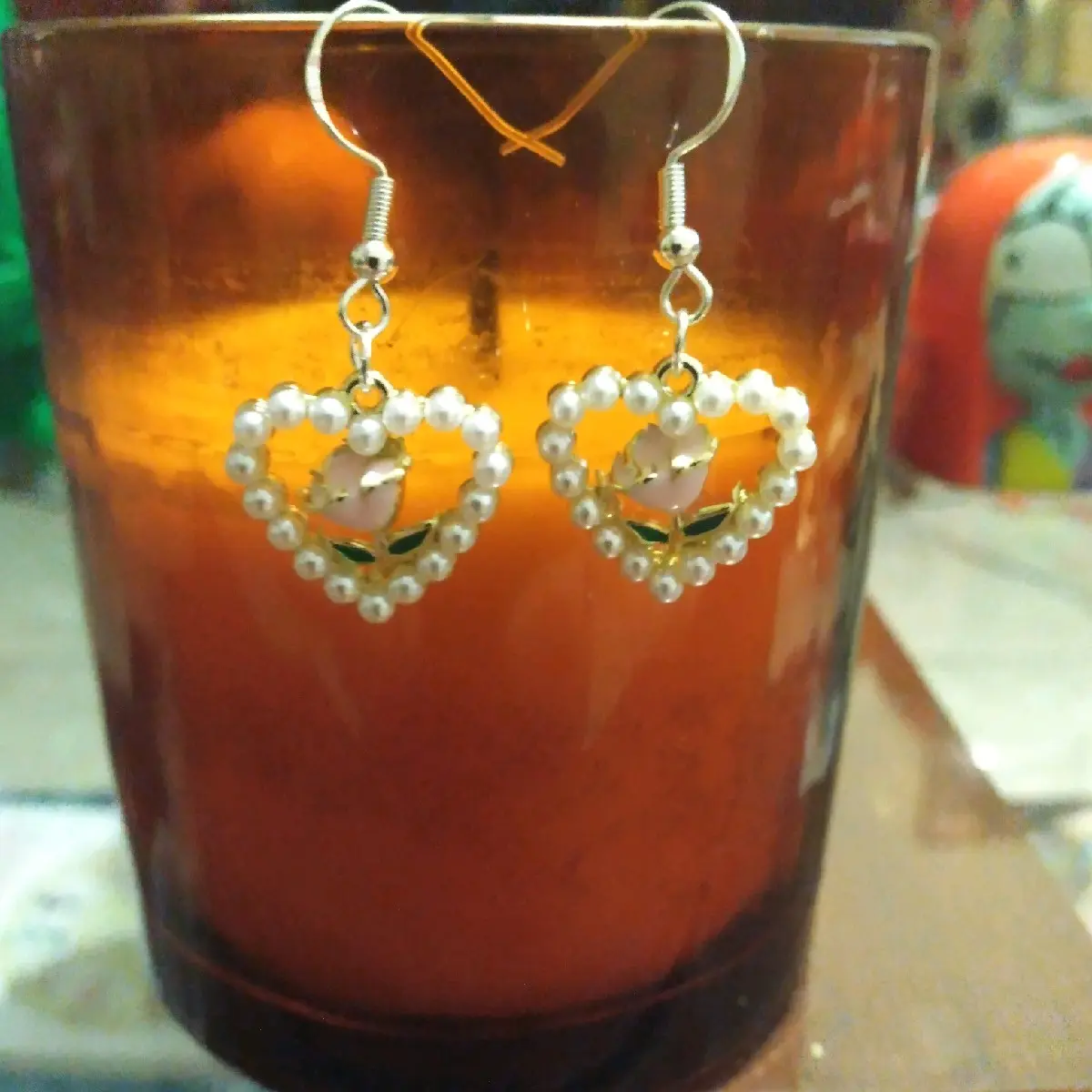 Victorian Flower Earrings Female Male Casual Elegant