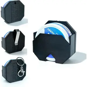 Zyn Pouch Holder, Velo Pouch Canister Holster, Tins Belt Clip,  Sun Visor Accessories
