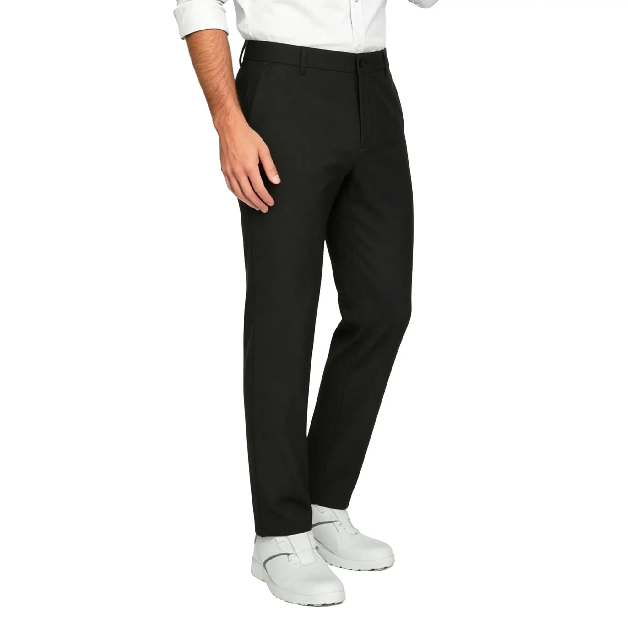 Soojun Men's Lightweight 4-Way Stretch Quick-Dry Dress Pants Performance Golf Tech Trousers