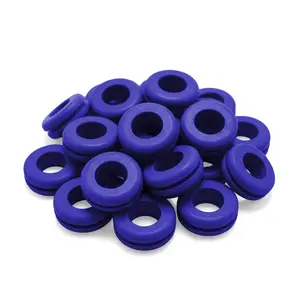 Fermentaholics Indigo Airlock Fermentation Replacement Grommets for Fermenter Lid – 20 Pack: Grommet Fits 1/2 Inch Hole, For Standard 3/8 in Airlocks, Beer, Wine, Cider, Mead, Fermented Foods, & More