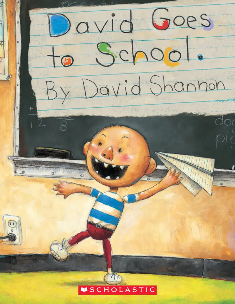 USED Book - David Goes to School by Shannon, David (Paperback) - english