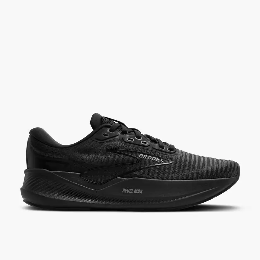 Brooks Men's Revel Max Running Shoes, Lightweight Cushioned Running Sneakers with Breathable Mesh Upper, Responsive Comfort, Durable Traction Outsole for Road Running, Walking, Jogging, Gym Workouts and Everyday Training