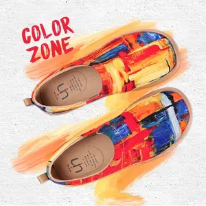 UIN Toledo I Art Travel Shoes For Women-Color Zone