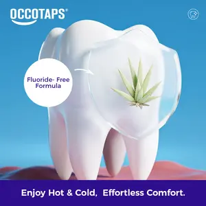 OCCOTAPS Agave Natural Herbal Toothpaste | Blue Agave Extract | Brighten Teeth & Strengthens Enamel |Fluoride-Free | Probiotics + Mint | With Niacinamide