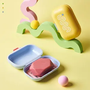 Portable Bar Soap Holder Dish Travel Case Sealed Travel Soap Holder Leak-Proof Shampoo Bar Container For Shower Business
