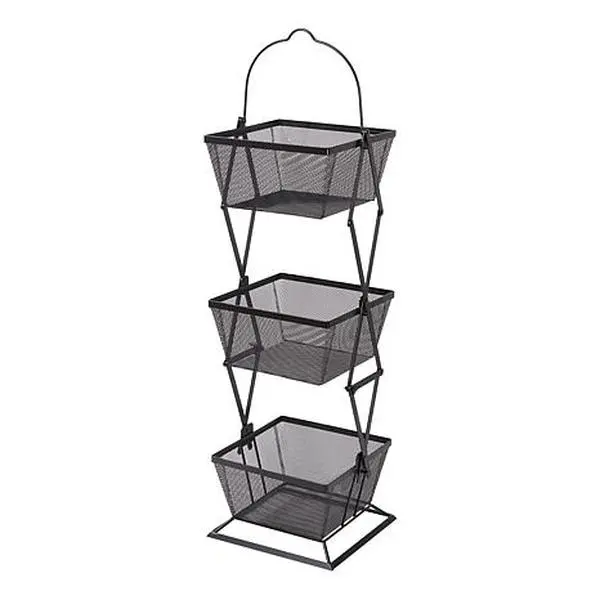 Origami Three Tier Collapsible Baskets Origami Three Tier Collapsible Baskets