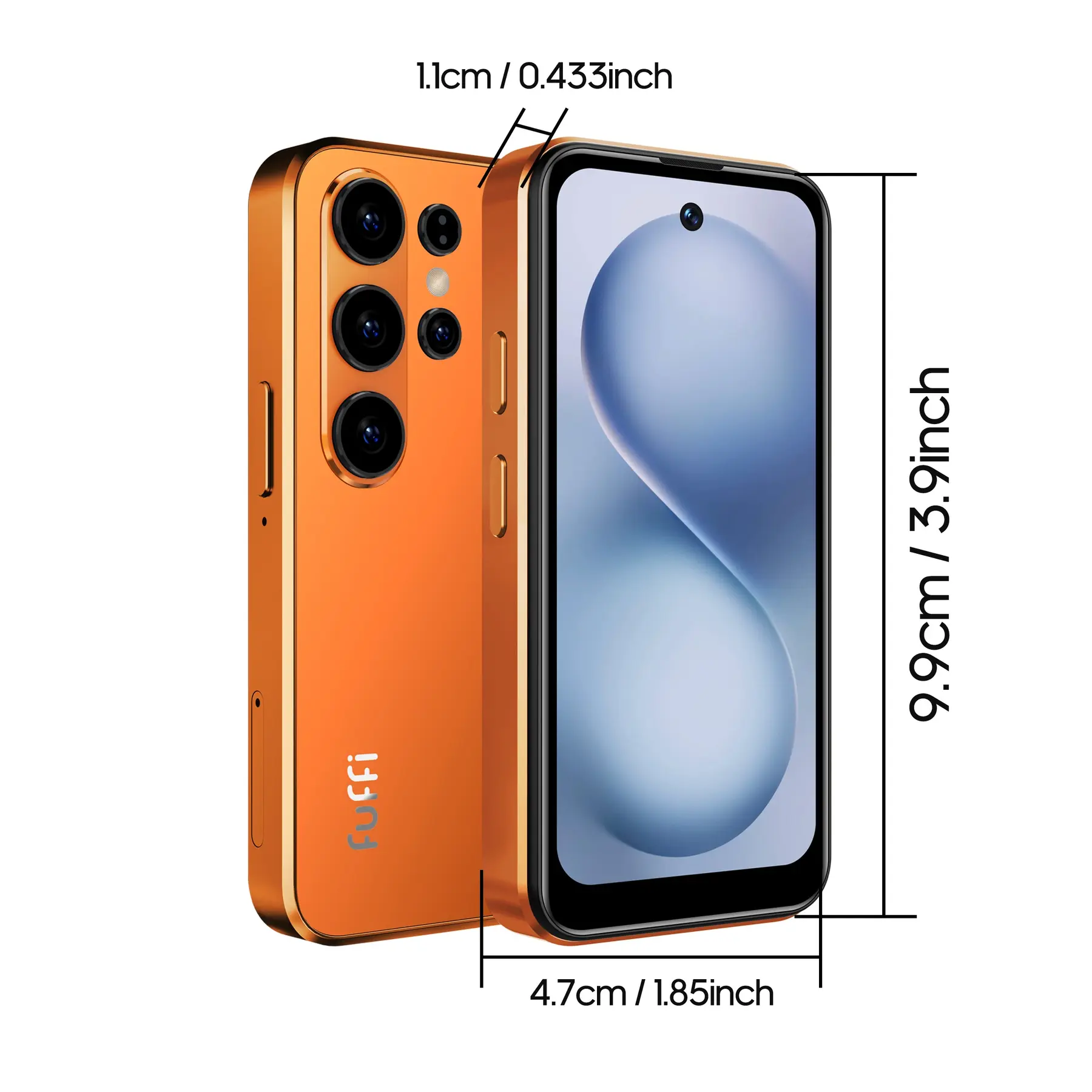 Fuffi S26 Pro Mini Portable Smartphone, 3.75 Inch HD Screen, 2gb