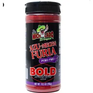 Azu-Mecha FURIA Snack Seasoning - Sr. Michelado - Bottle Snack Flavor powder