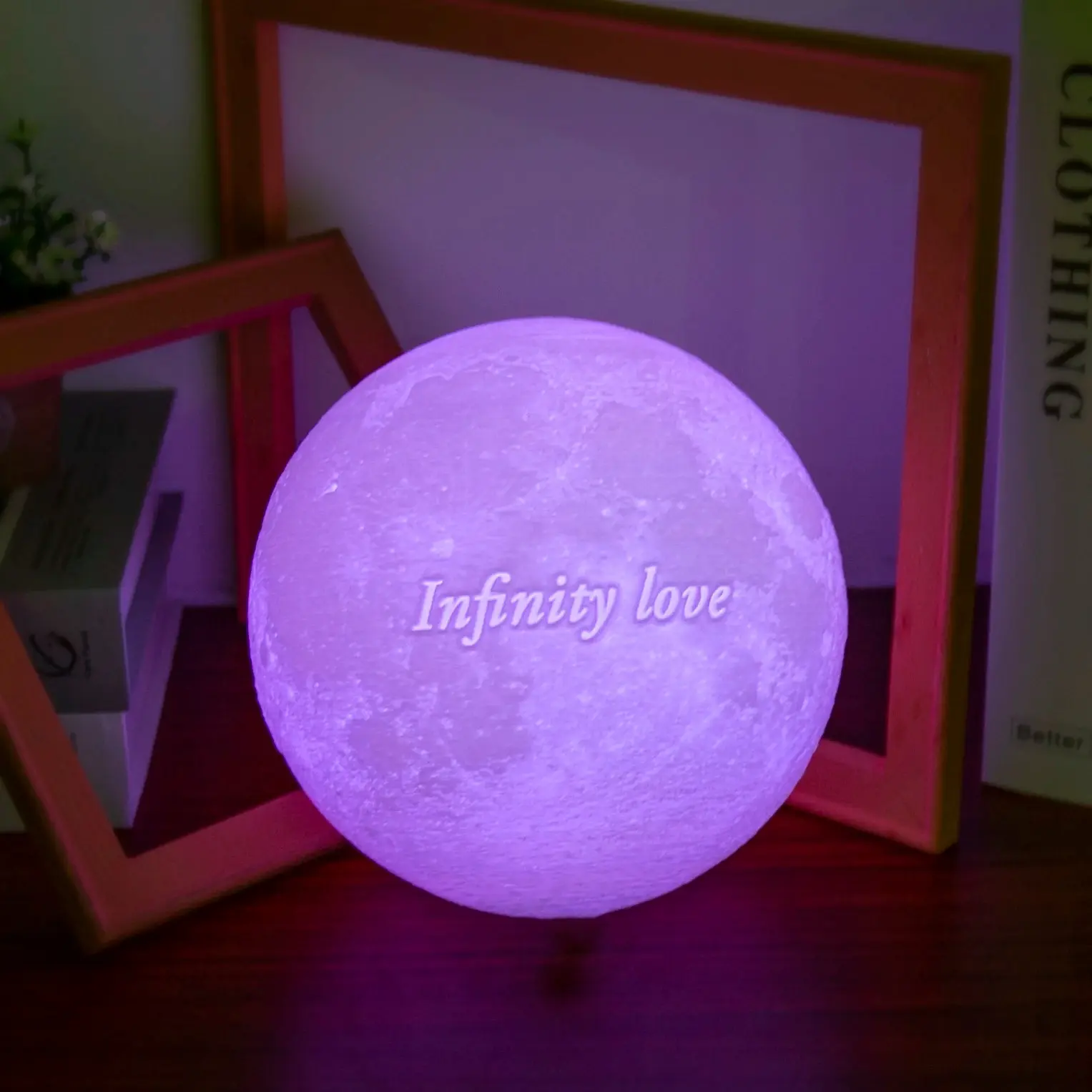 Personalized 3D Printing Moon Lamp for home and gifts