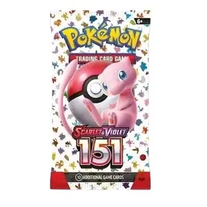 Pokémon Trading Card Game Scarlet & Violet 151 Booster Pack - 10 Additional Cards for Collectors and Players