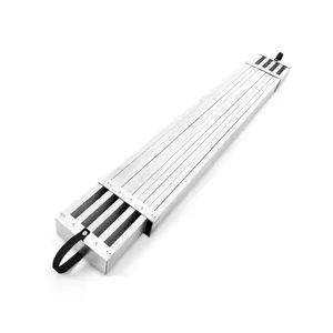 Telescoping Aluminum Work Plank – Adjustable 9–15 ft Scaffold Platform with Non-Slip Surface, 440 lb Capacity