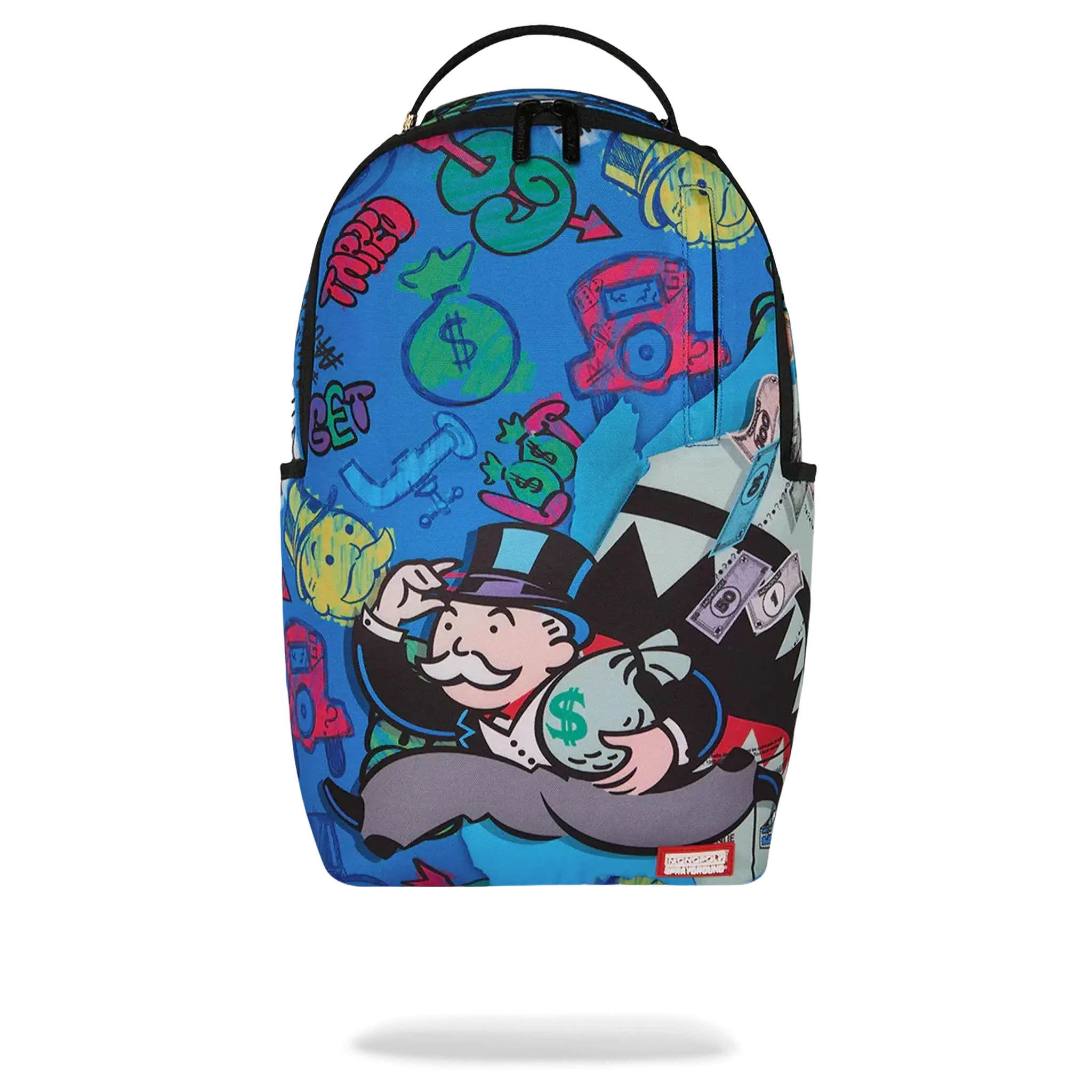 Sprayground Monopoly Blue Tear Through