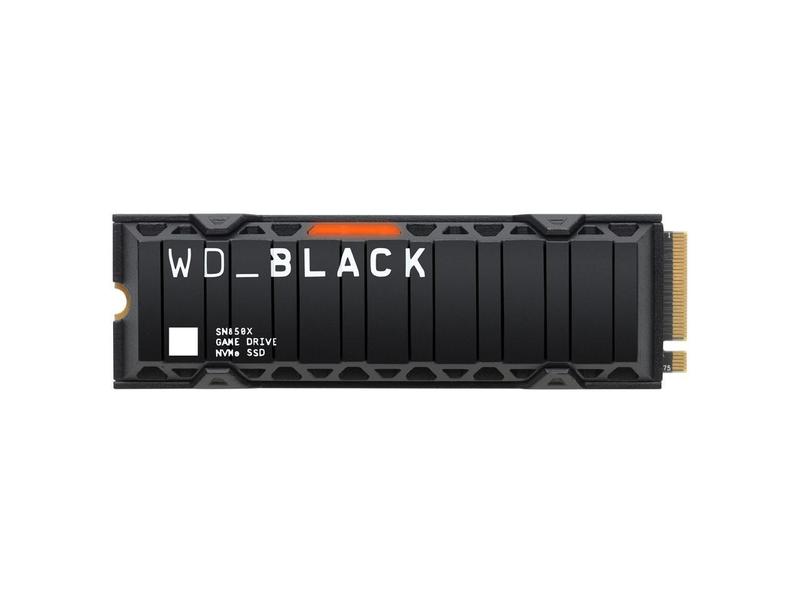 WD_BLACK 2TB SN850X NVMe Internal Gaming SSD Solid State Drive with Heatsink - Works with Playstation 5, Gen4 PCIe, M.2 2280, Up to 7,300 MB/s - WDS200T2XHE