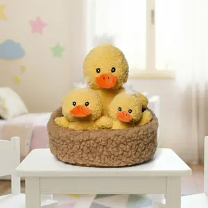 Little Jupiter Three Piece Duck Family Plush Toy Set