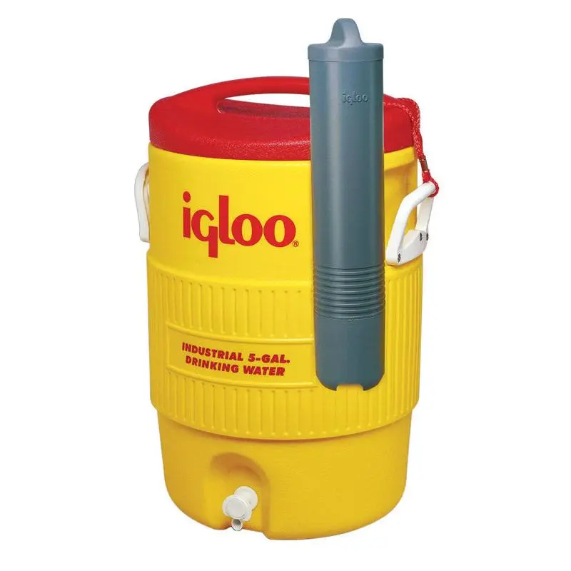 Igloo Red/Yellow 5 gal Water Cooler