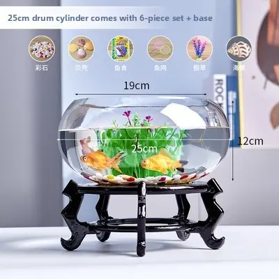 25 drum cylinders + six-piece set of colored stone