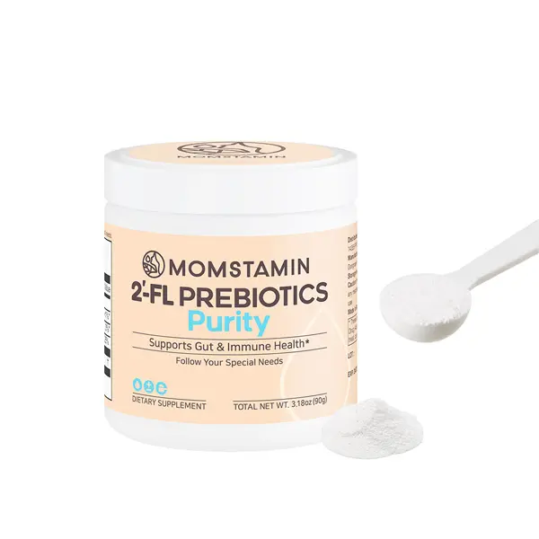 MOMSTAMIN Purity HMO Human Milk Oligosaccharide (HMO 2'-FL) Prebiotic Powder Feed Probiotics for Immune Support, Healthy Gut, Digestive Health, GRAS Approved (90 Servings, 3 Months)