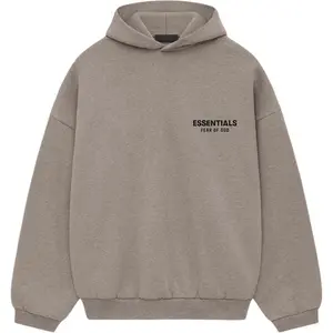 Fear of God Essentials Fleece Hoodie II 'Heather Grey' 192HO246259F