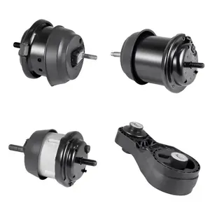 VEVOR Engine and Transmission Motor Mount Kit Replacement, Set of 4, Compatible with 2009-2017 Chevrolet Traverse 3.6L V6, Replace OE# A5548HY, A5549HY, A5458HY, A5444, Secure Support