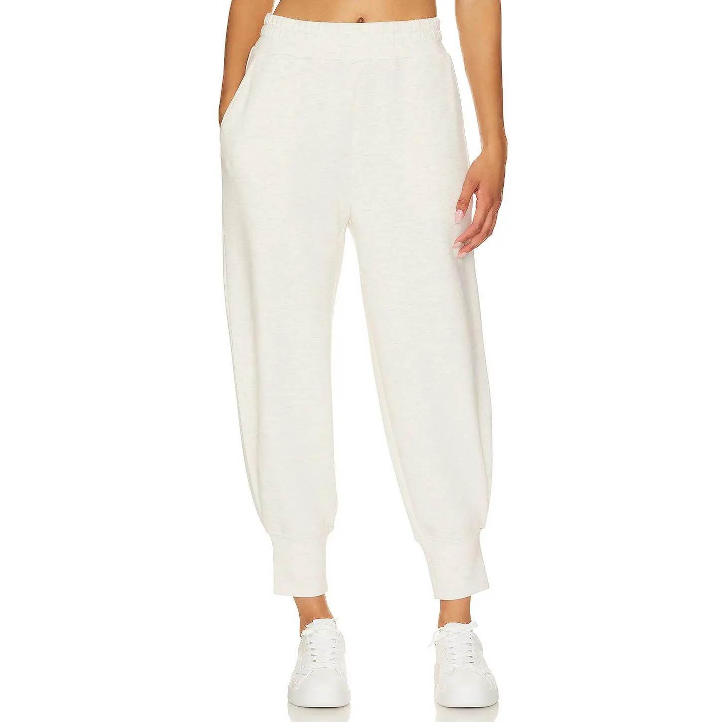 Varley The Relaxed Pant 25 in Ivory Marl