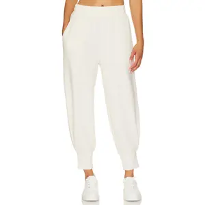 Varley The Relaxed Pant 25 in Ivory Marl