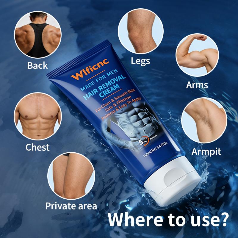 NO HAIR CREW Intimate Cream – Eliminate Stubble & Ingrown Hairs, Bare Smooth