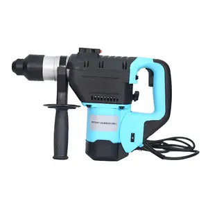 Rotary Hammer 1100W(Blue + Black) 1-1/2" SDS Plus Rotary Hammer Drill 3 Functions