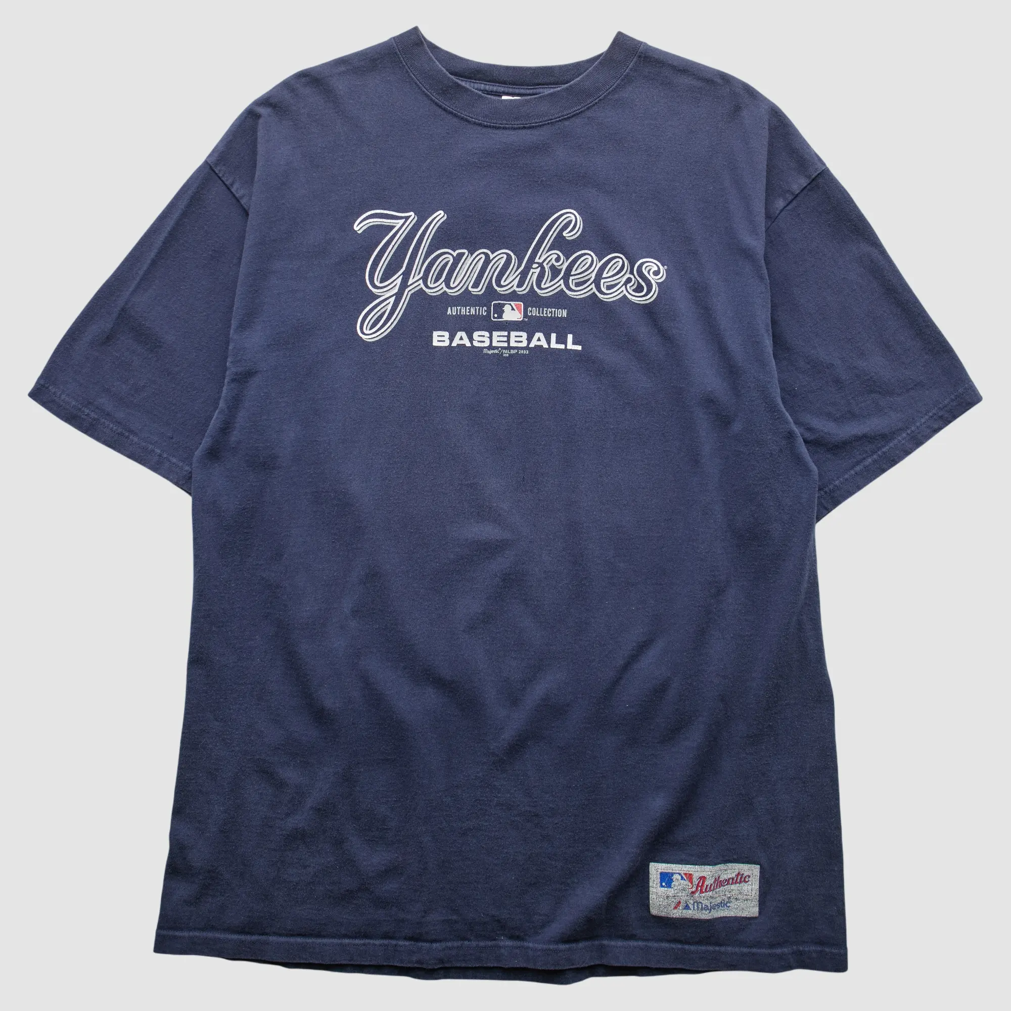 New York Yankees Majestic 2003 T-Shirt - Navy - XL
