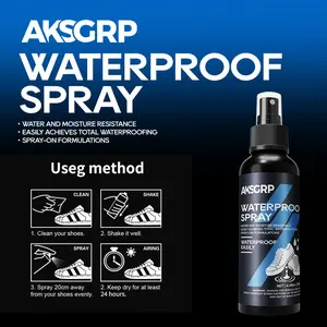 Shoes Waterproof Spray, Fabric Water-Resistant Clothing Protector, Gentle Formula for Daily Use, Ideal for Outdoor Activities