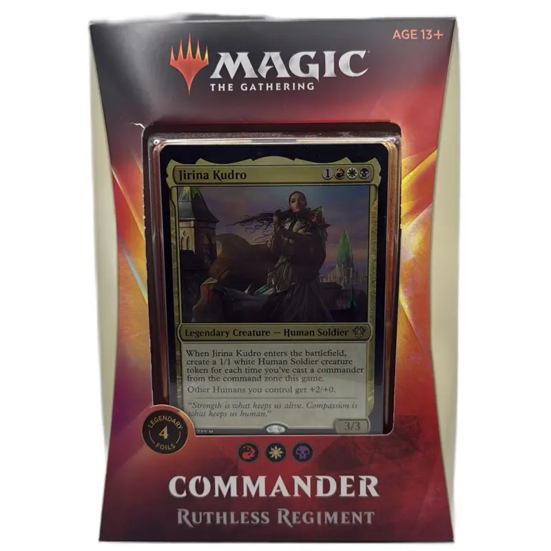 Ruthless Regiment Commander Deck - Magic the Gathering Commander Deck