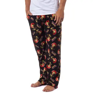 Killer Klowns from Outer Space Mens' Character Horror Comedy Movie Film Sleep Lounge Pajama Pants