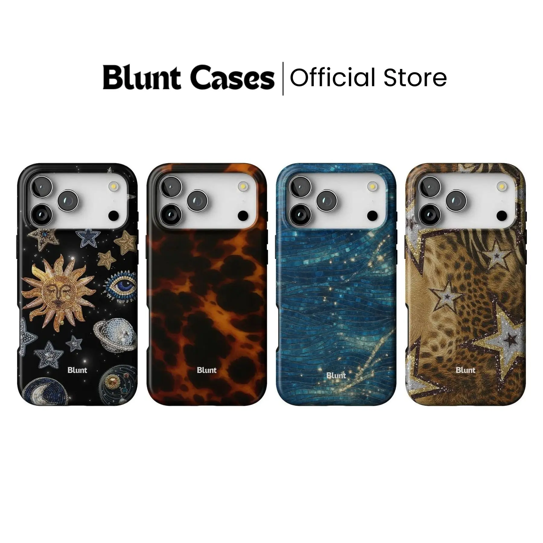 Celestial Nights iPhone Case 4-Set