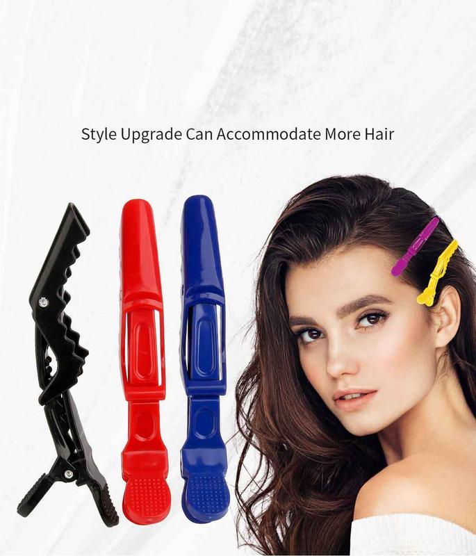 1 Piece Multi Functional Hair Styling Clip, Crocodile Clip Long Mouth Clip, Crane Mouth Clip for Hair, Wigs Tool & Accessories