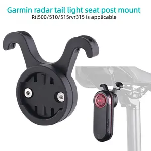 Bicycle Saddle Tail Light Bracket, Compatible with Garmin, Magene and iGPSPORT Radar Tail Light Base Accessories