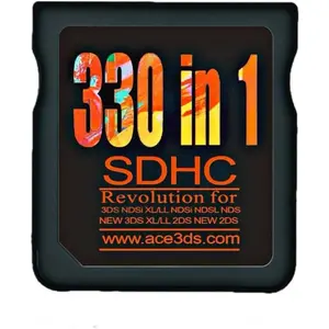 SDHC 330 in 1 Gaming Card Compatible with DS DSI 2DS 3DS 2DSXL 3DSXL