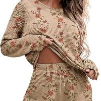 Khaki Floral Print