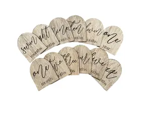 Baby Monthly Milestone Cards, Birth Announcement Card