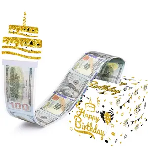 Birthday Money Draw Gift Box, Cash Surprise Set, Suitable for All Ages, Birthday Party Gifts, Fun and Exciting Present, Mystery Birthday Gift