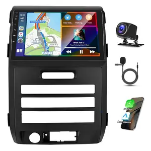 Car Stereo for Ford F150 2009-2012 with Wireless Carplay Android Auto, 9" HD Touch Screen Android 13 Car Radio GPS WiFi Bluetooth SWC BT Backup Camera