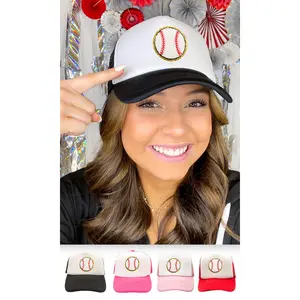 Baseball Ideal Chenille Trucker Hat