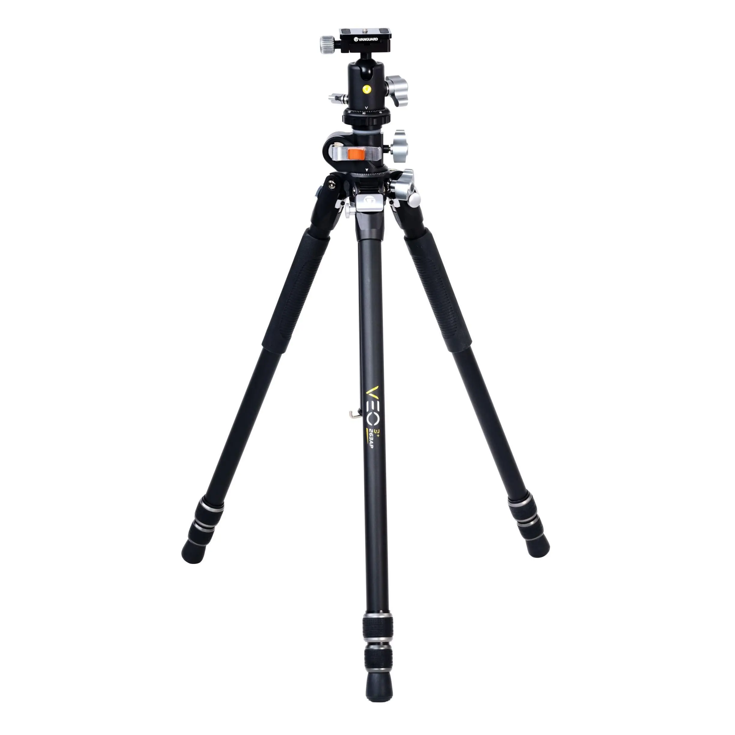 Vanguard VEO 3+ 263AB Aluminum Tripod – Multi-Angle Center Column, Convertible Monopod, ARCA-Compatible Ball Head