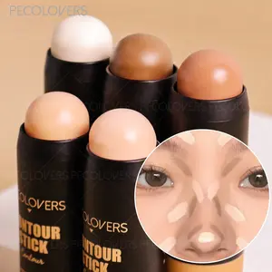 Multi-Functional Contouring Foundation Stick，Full Coverage Matte Concealer for & Dark Spots, Lightweight Non-Cakey Formula, Makeup