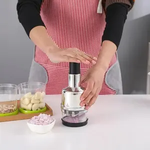 Vegetable Fruit Salad Onion Garlic Food Hand Chopper Cutter Slicer Peeler Dicer