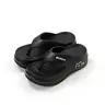 GRIP&GO Cartoon Toe Accent Women's Flip Flops - EVA Thong, Height-Increasing Open Toe, Non-Slip Breathable Trendy Sandals, Flip Flop Slides for Beach & Home Use