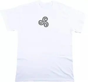 Triskelion 'Triple Spiral' Symbol T-Shirt - Celtic, Neolithic, Various Colours
